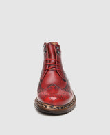 Buda Full-Brogue AG - Red