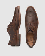 Lucerne Full-Brogue J - Coffee
