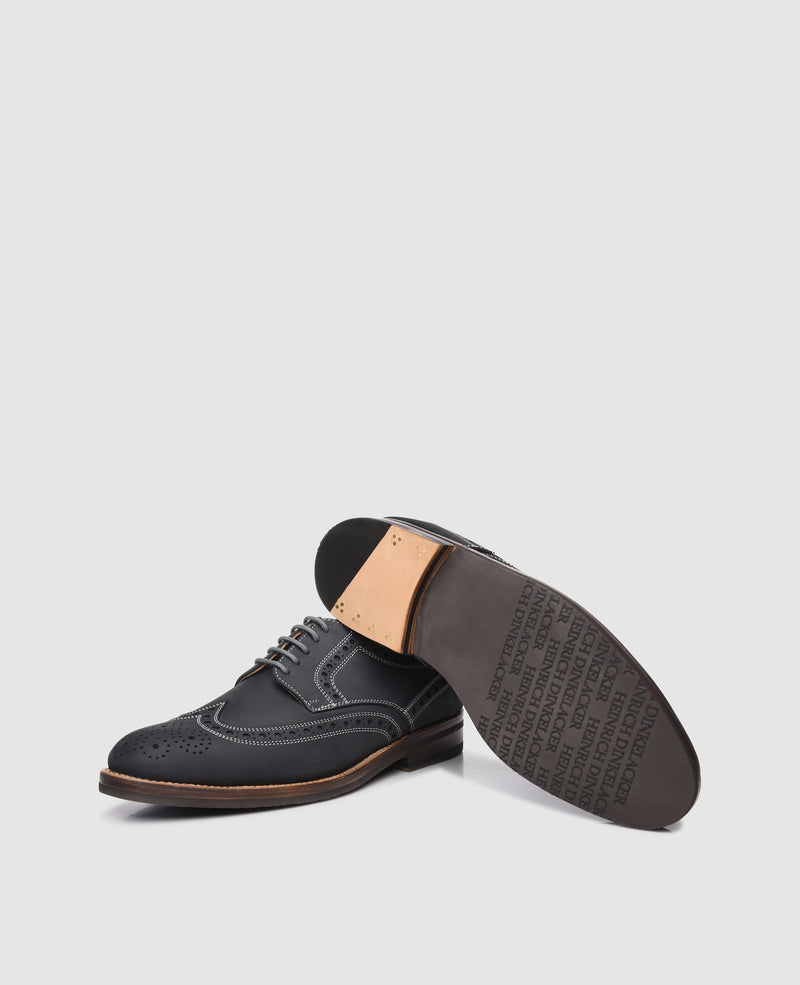 Lucerne Full-Brogue J - Black