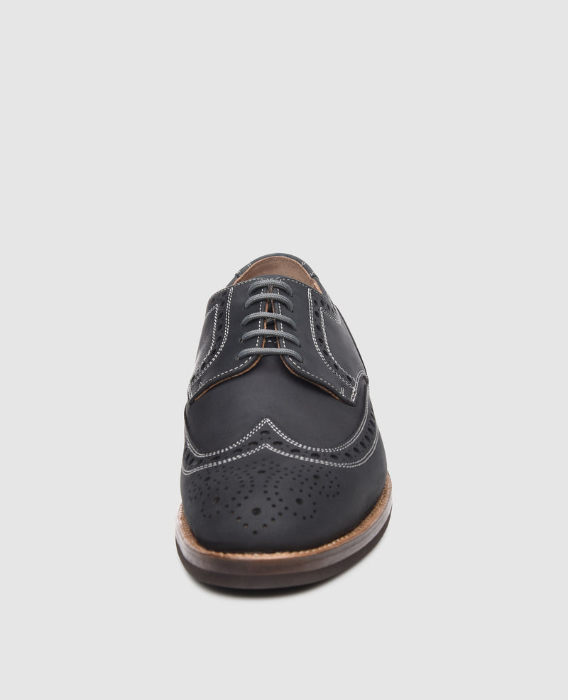 Lucerne Full-Brogue J - Black