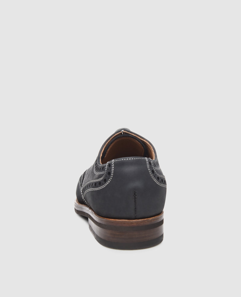 Lucerne Full-Brogue J - Black