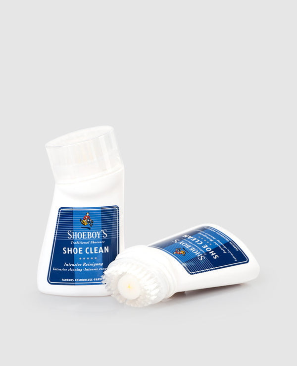 Leather shoe cleaner
