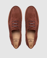 Miami Plain V - Reddish Brown