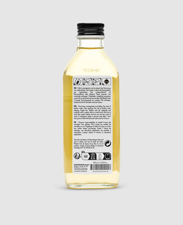Leather sole oil - Colorless