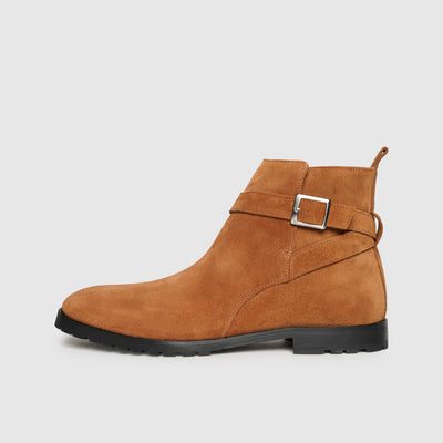 Men's boots with buckles
