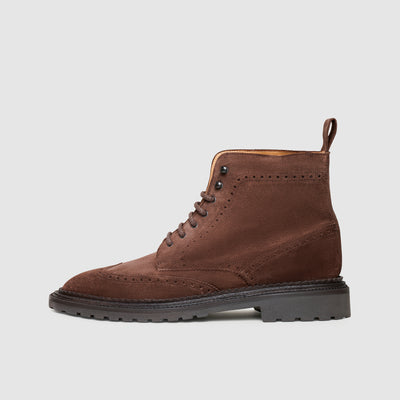 Suede boots for men