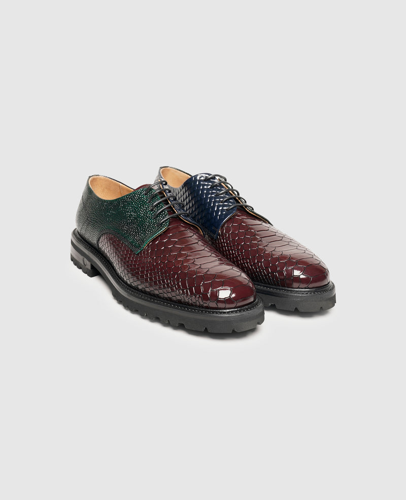 Bonnie PD - Green/Blue/Burgundy